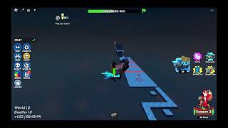 ROBLOX OBBY BUT YOUR ON A BIKE | WORLD 2 | SPEEDRUN 1:04.80 | W/ RAZOR SHARK BIKE | 0 DEATHS