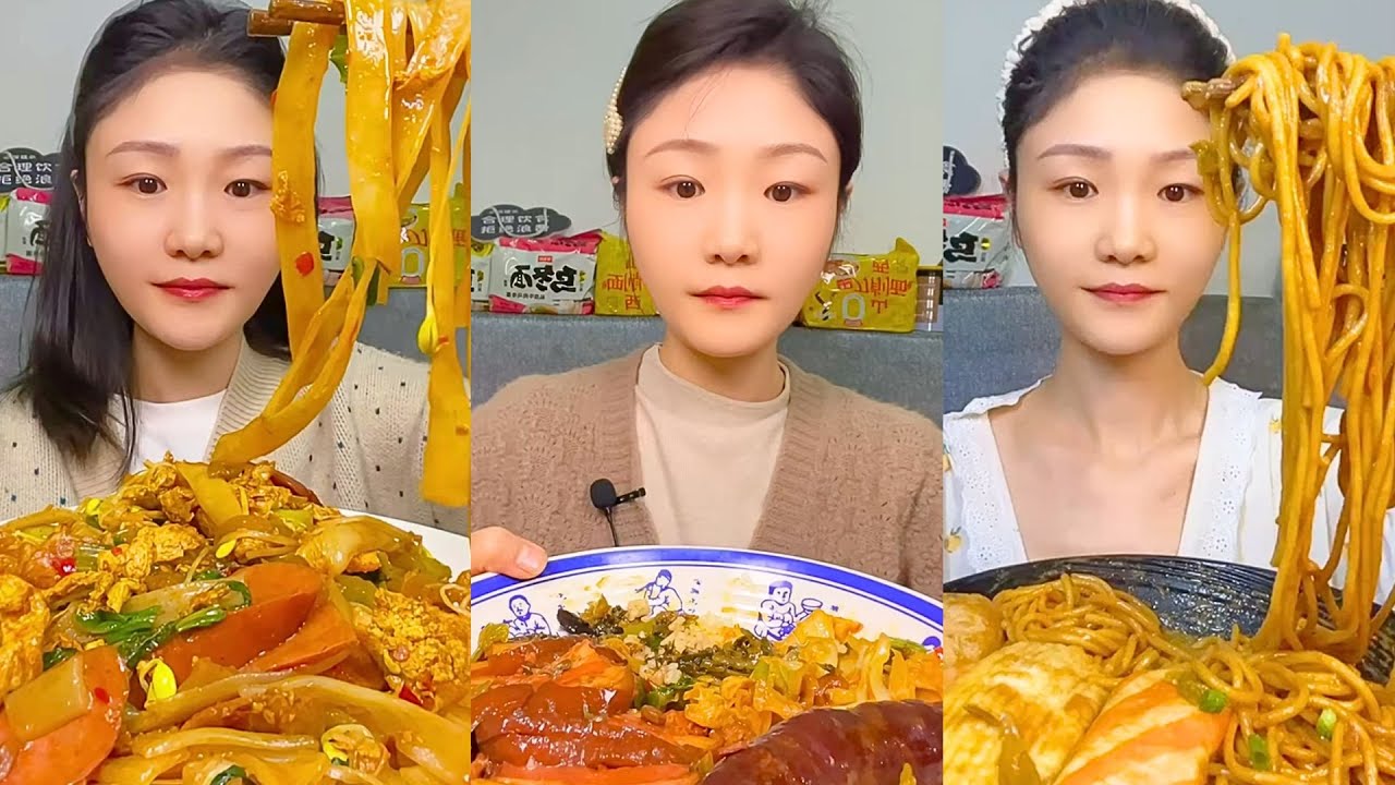 1 Hour ASMR Mukbang | Satisfying Eating Sounds for Sleep, Relaxation & Study #1144