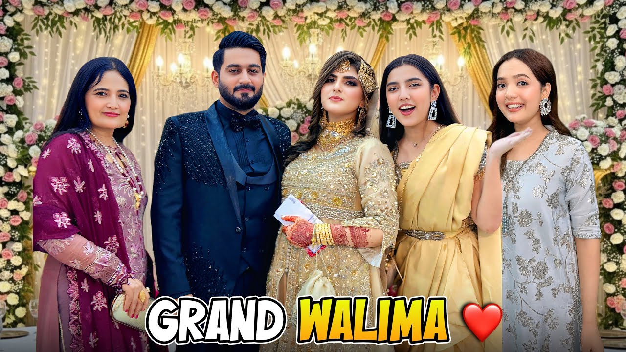 Cousin ka walima | Grand dawat | Zainabfaisal | Sistrology 
