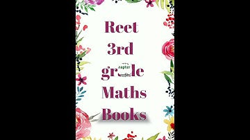 Reet 3rd grade (Mains) Level 2 Maths best books 2023