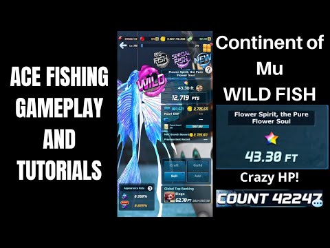 Ace Fishing - Continent Of Mu Wild Fish