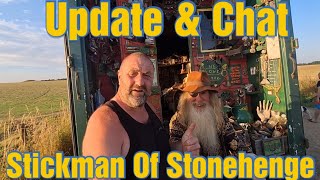 Update . Chris The Stickman Of Stonhenge