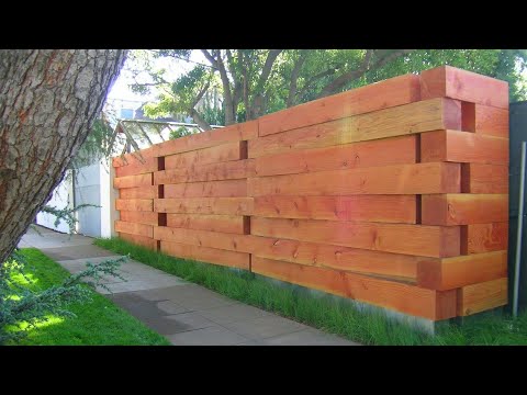 Fences from different parts of the world. 100 design ideas from wood, stone, concrete, bamboo ...