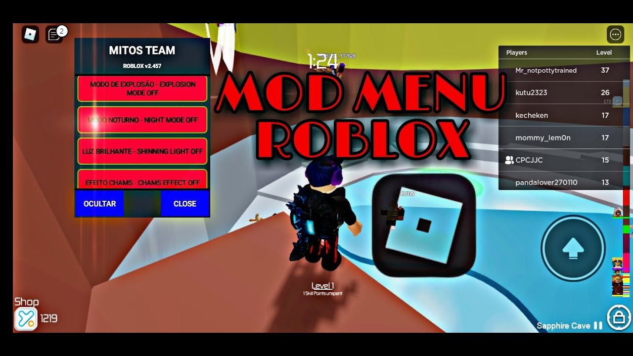 This video to prove that Roblox mod menu apk is true .. How to download