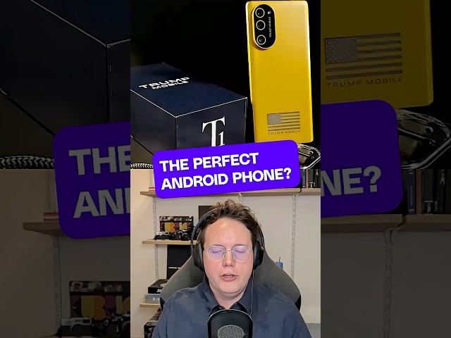 We got the Trump phone. #Vergecast