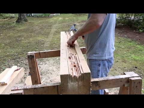 aging-rustic-beams-from-new-wood.