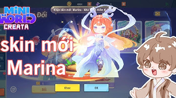 MiniWorld | Skin mới Marina Tiên Cơ Tinh Lịch #miniworldcreata #miniworldvatoi #miniworld