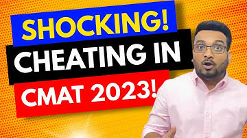 SHOCKING! Cheating Possible In CMAT 2023 | Can I still get into JBIMS?