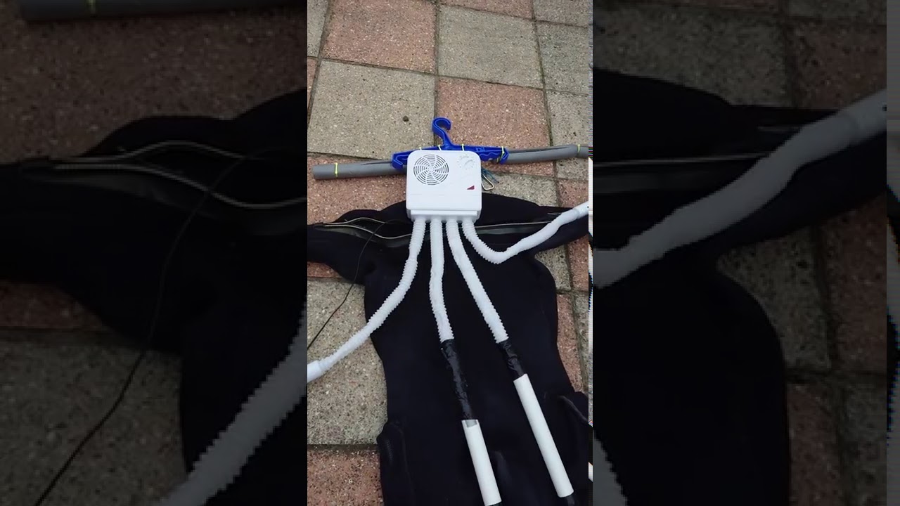 How to dry a drysuit! My DIY Solution
