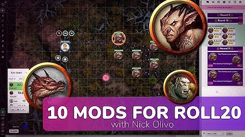 Top Mods for Roll20 with Nick Olivo
