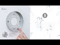Zadro ledw collection wall mount mirrors  how to change batteries