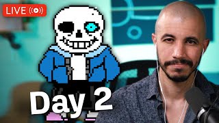 Trying Undertale For The FIRST TIME - Day 2