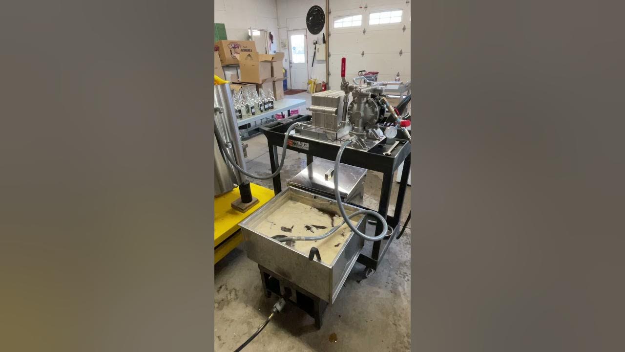 Maple syrup filter press YouTube