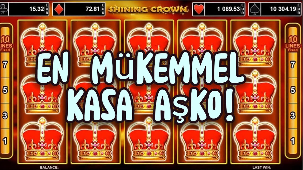 Yine Mükemmel Kasa Aşko 💅🏻 | Shining Crown 👑 | #slot #casino #egtslot # ...