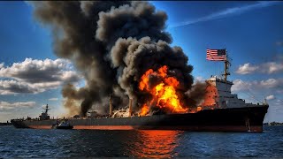 Today!June 2, 2 US cargo ships full of ammunition and fuel were blown up by Russia in the Black Sea