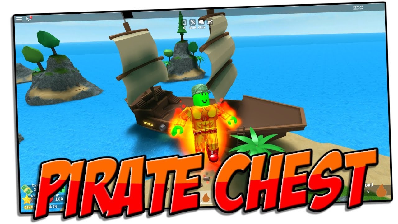 Pirate Chest How To Open Mad City Youtube - location of treasure map in mad city roblox