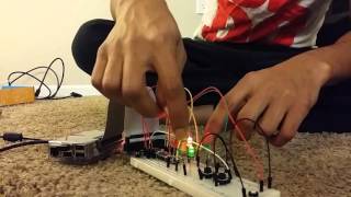 Traffic light using raspberry pi (final project)