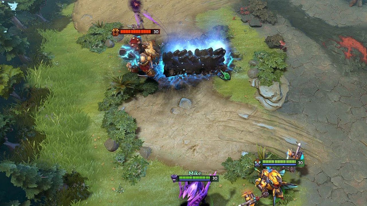 SHORTEST Fissure in Dota 2 (enfeeble + warp flare effect)