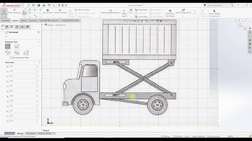 SOLIDWORKS KINEMATICS TUTORIAL #3 // SOLIDWORKS LAYOUT // SOLIDWORKS MECHANISM DESIGN // MOTION