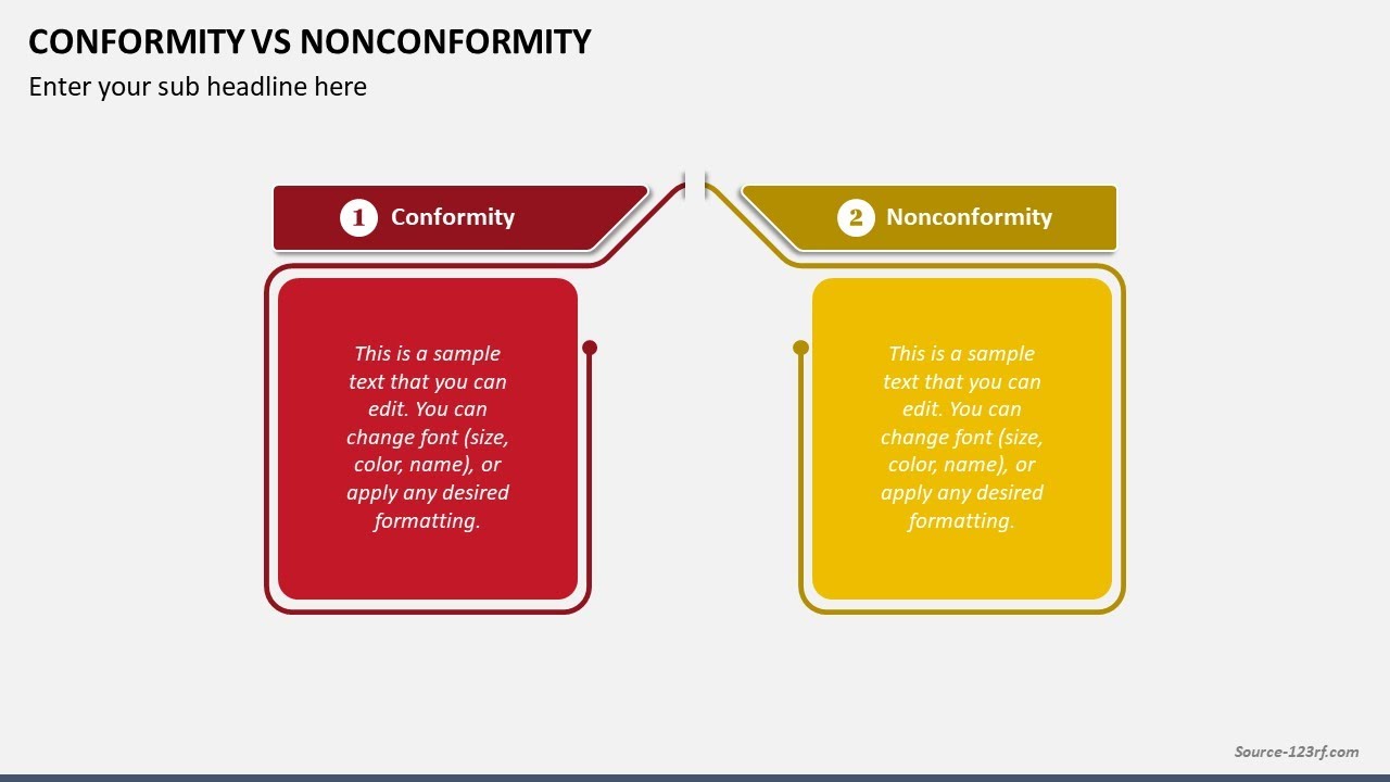 Conformity vs Nonconformity Animated PowerPoint Slides - YouTube