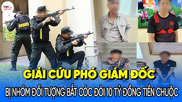 Quá trình giải cứu đầy kịch tính Phó giám đốc bị nhóm đối tượng bắt cóc đòi 10 tỷ đồng tiền chuộc