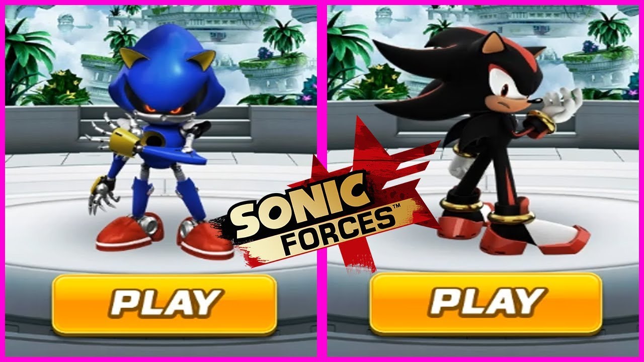 Shadow Android vs Mecha Sonic