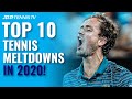 Top 10 ATP Tennis Meltdowns & Angry Moments in 2020!