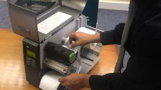 Changing The Ribbon On An Iml Thermal Transfer Printer