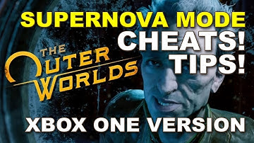 The Outer Worlds Cheat Xbox One - Save Anywhere on SuperNova Mode