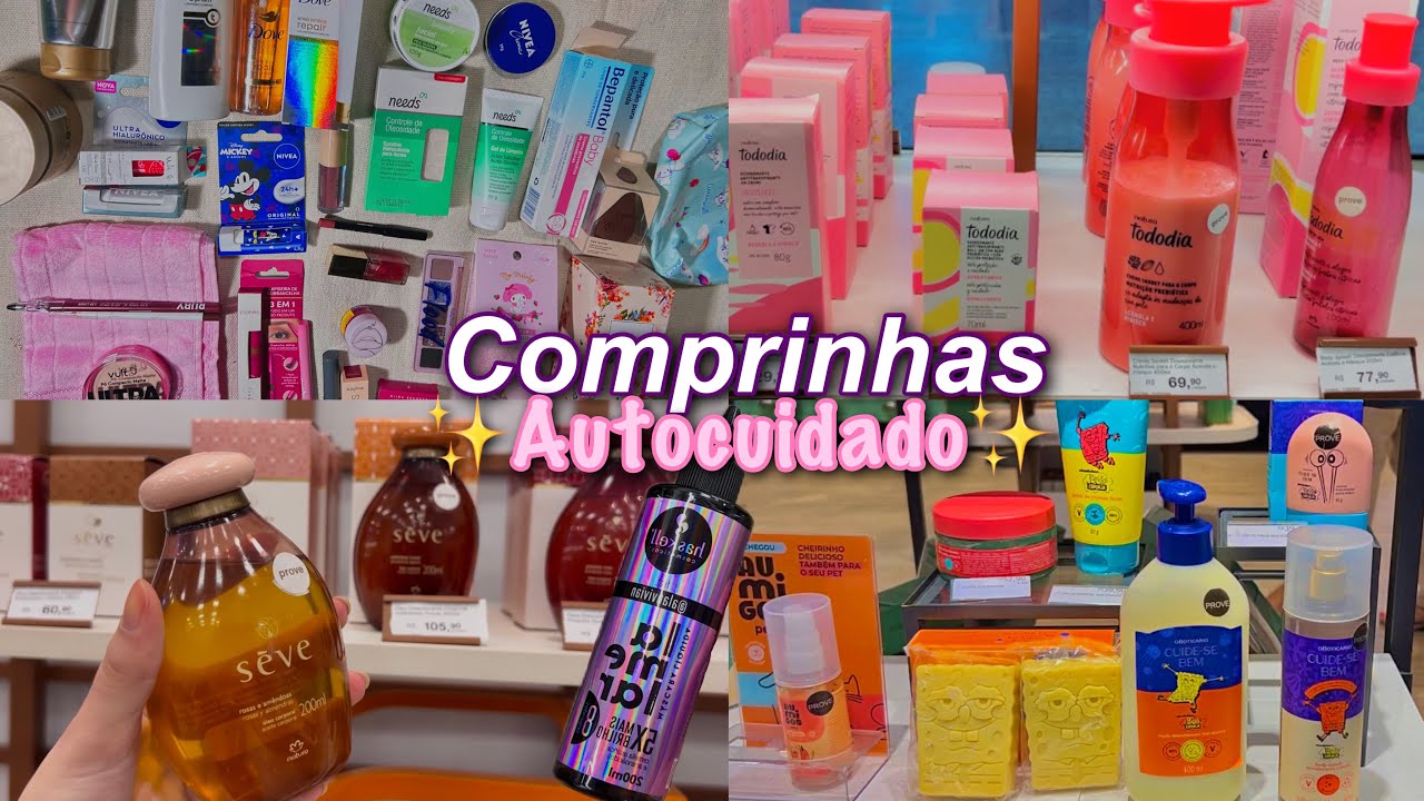 Comprinhas de autocuidado + tour|•Perfumaria•Farmácia|