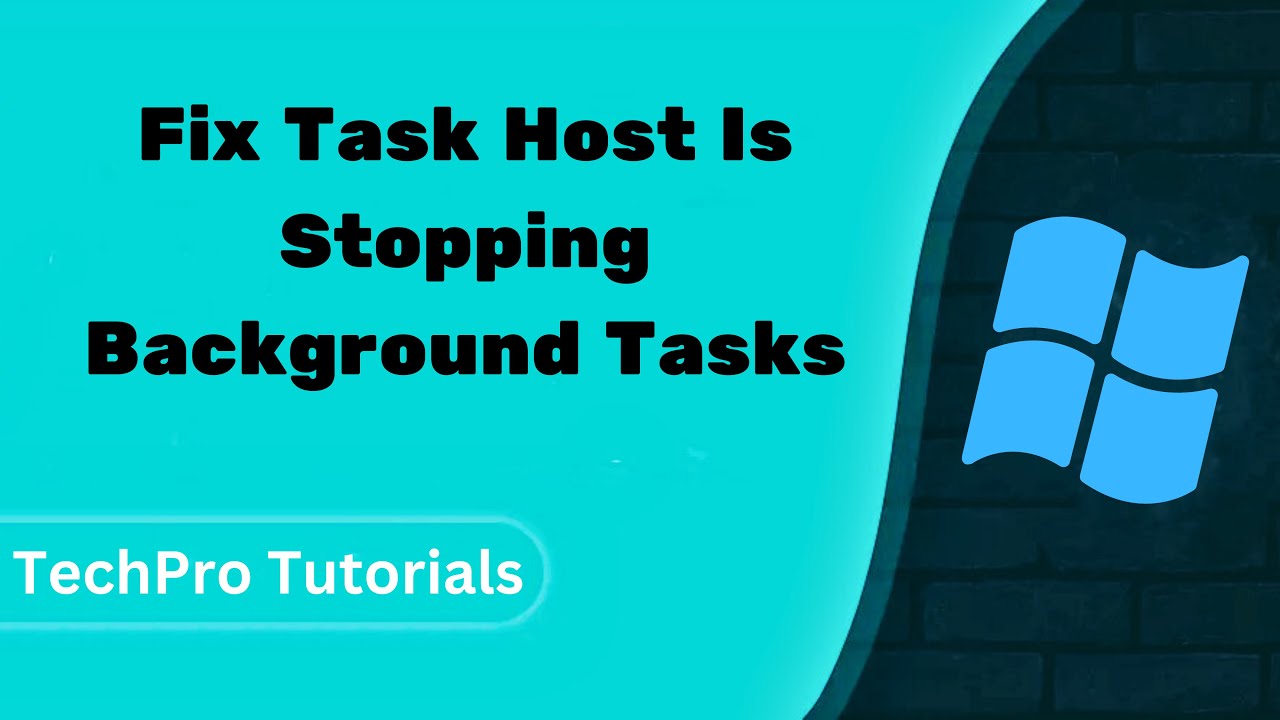 Background task host