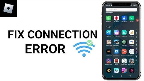 How to Fix No Internet Connection Error on Roblox 
