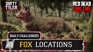 Folde perler køkken Fox Locations Red Dead Redemption Online RDR2 - YouTube