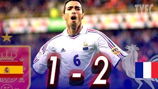 🇫🇷 France 2–1 Spain 🇪🇸 | Euro 2000 Quarter-Final