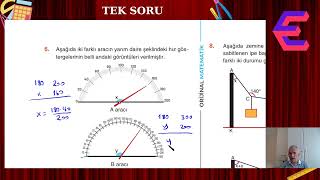 Doğruda Açi Tek Soru 3