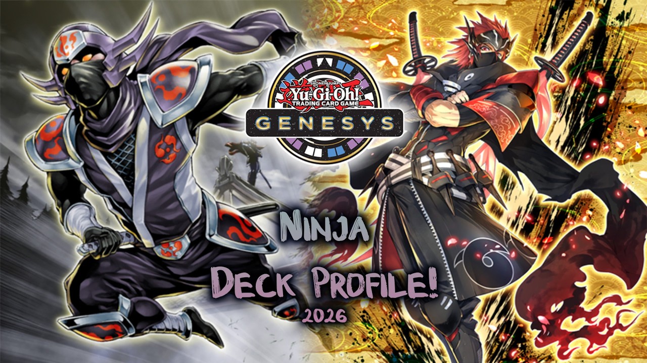 Yu-gi-oh Ninja Deck Profile! | Genesys Format - YouTube