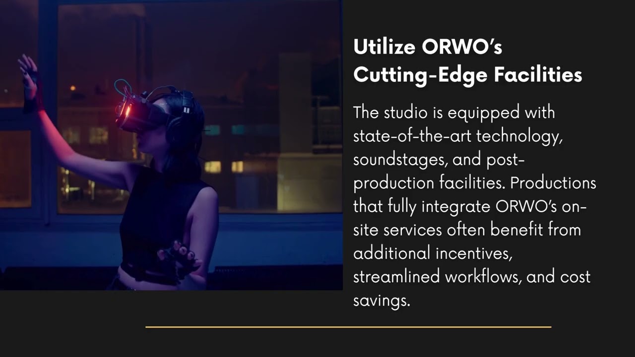 Jake Seal Top 5 Tips for Maximizing ORWO Studios’ Incentives