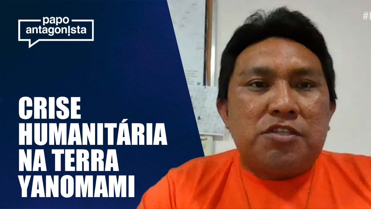 Dário Kopenawa Yanomami fala sobre os problemas dos indígenas com garimpeiros ilegais