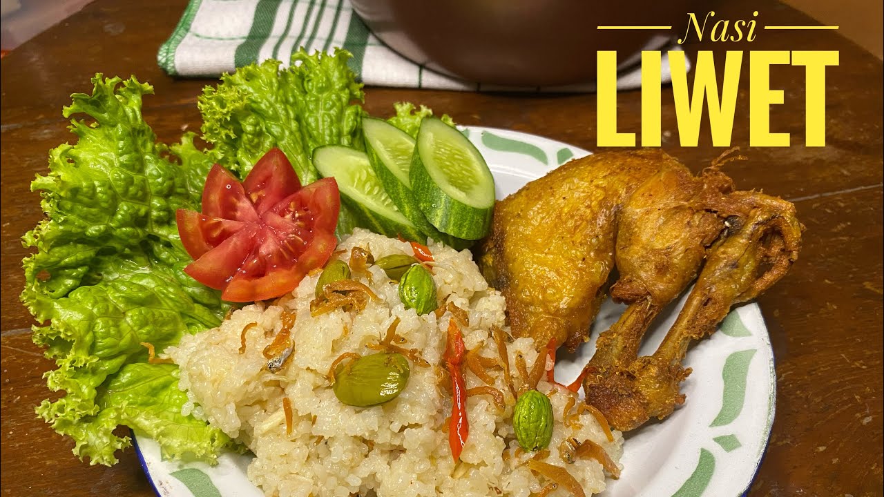 Resep nasi liwet sunda pakai rice cooker,,, gampang bikinnya, enak ...