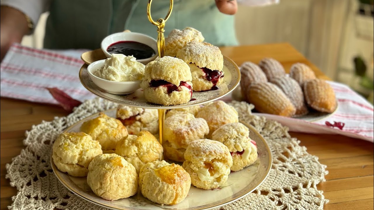 اسرار السكونز او البسكت الهش scones recipe