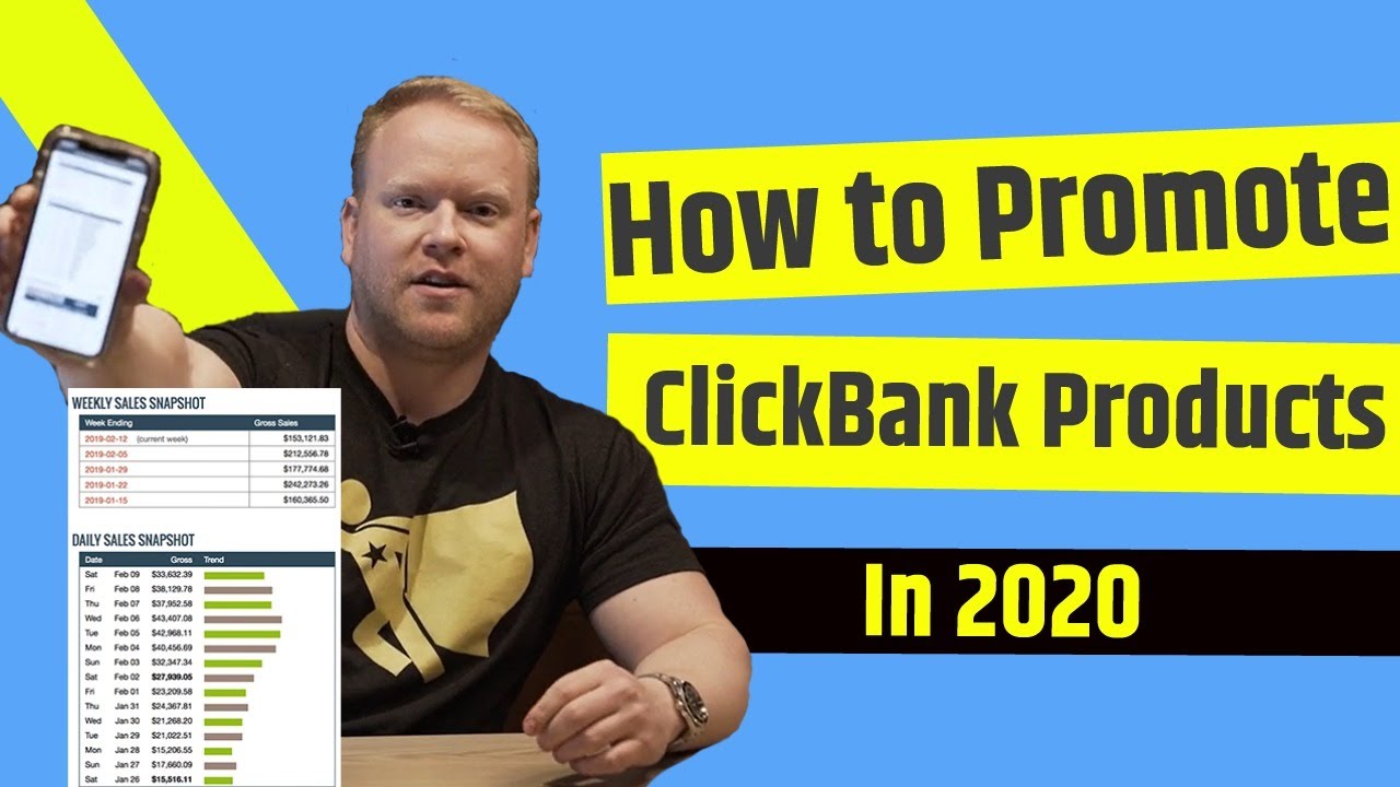 How To Make Money on ClickBank 2020 - How to Promote Clickbank Products ...
