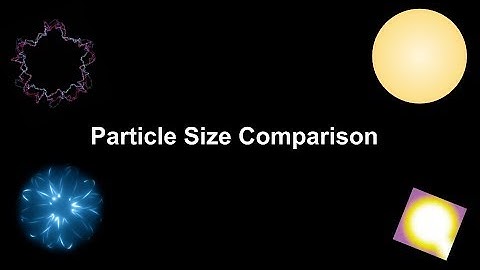 Particle Size Comparison