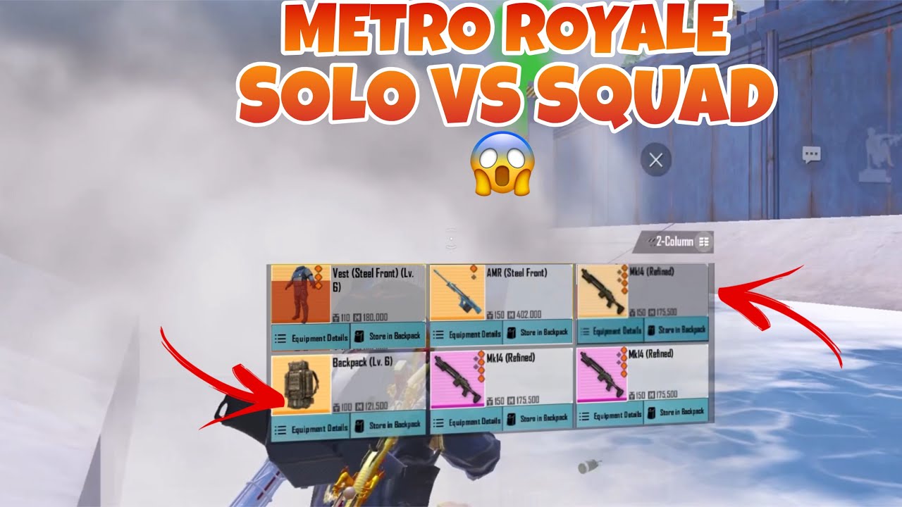 I Found a Yellow Bag!😱 Metro Royale Solo vs Squad🔥 Insane Loot