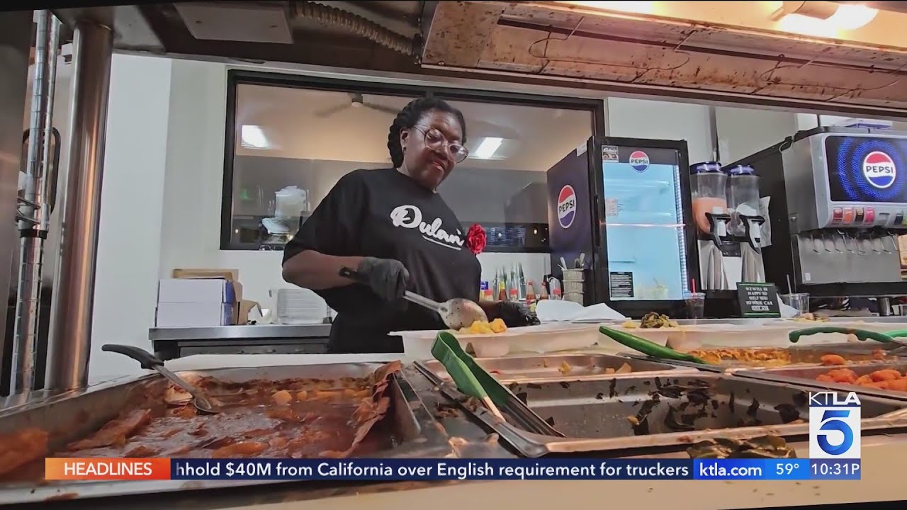 Locals work to save soul food restaurant in L.A.’s Crenshaw neighborhood
