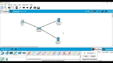 Apply DNS in packet tracer انشاء DNS داخل برنامج packet tracer