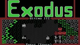 Exodus: Ultima III (MS-DOS) Intro und Gameplay