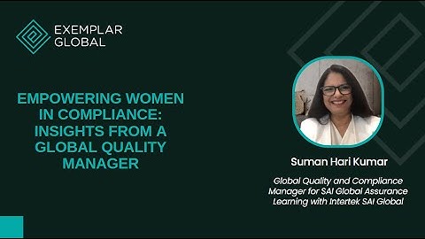 Empowering Women in Compliance: Insights from a Global Quality Manager