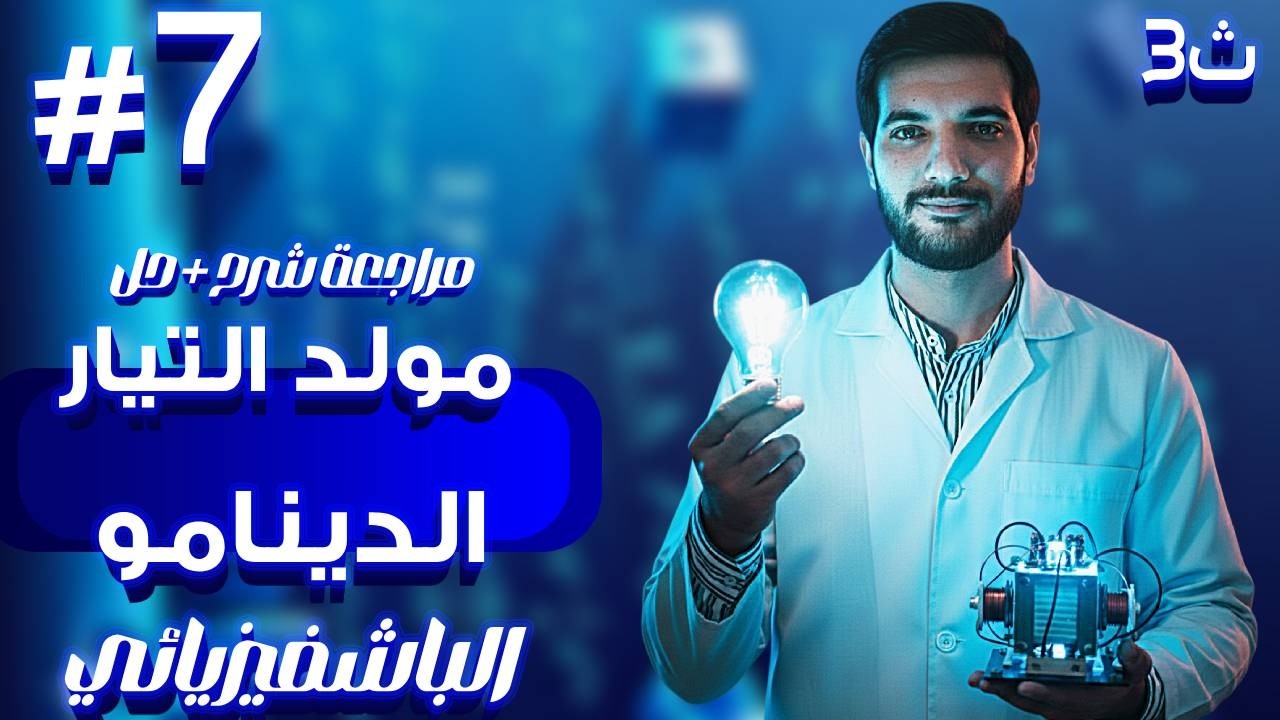 المراجعة المتكاملة شرح + حل علي الدينامو كاملا 2026 | تقديم الباشفيزيائي أحمد الخطيب