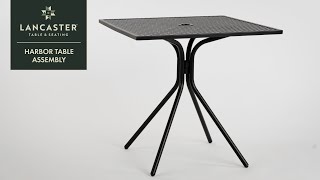 LT&S Harbor Table Assembly