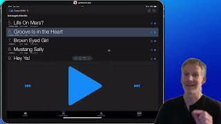 Setlist Features in PolyNome  - Using it in a band screenshot 1